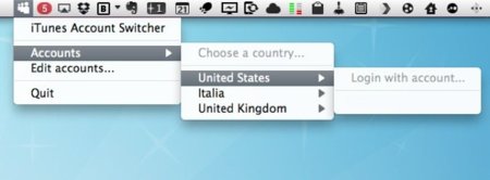 Intercambia entre las cuentas de la iTunes Store de forma rápida