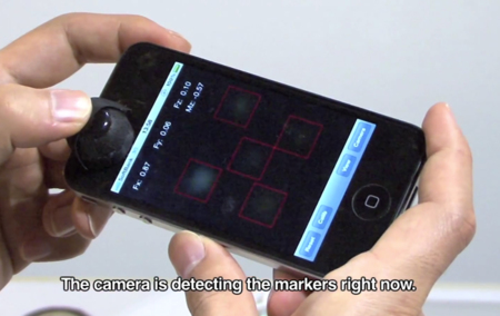Un Joystick que utiliza la cámara frontal del iPhone para funcionar