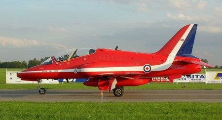 Red Arrows Bae Hawk Radom Airshow 2005