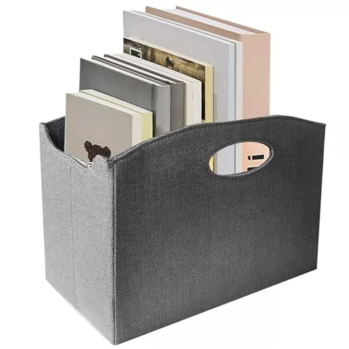 GOMETY Soporte plegable para revistas, 35 x 19 x 27 cm,