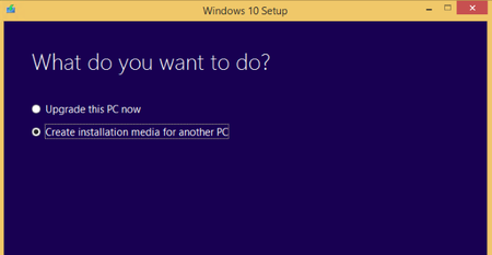 Windows 10 Media Creation Tool
