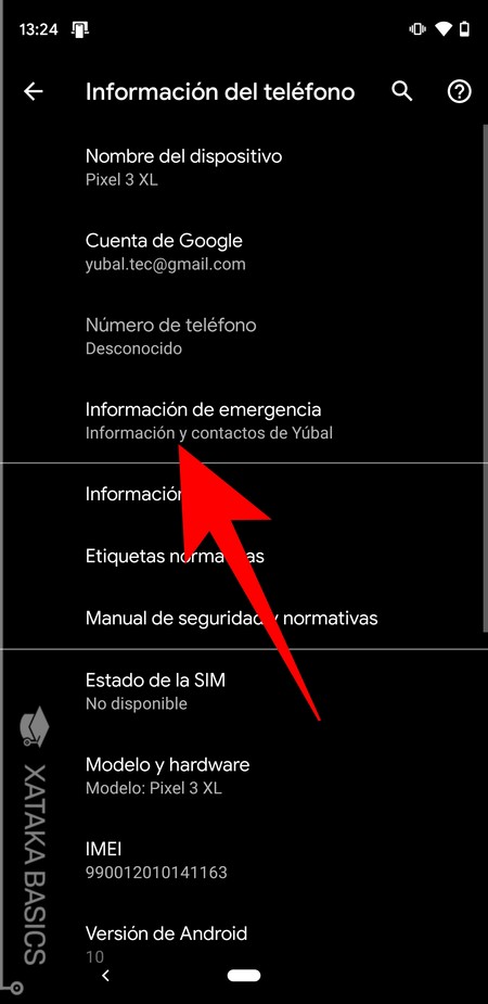 Info De Emergencia