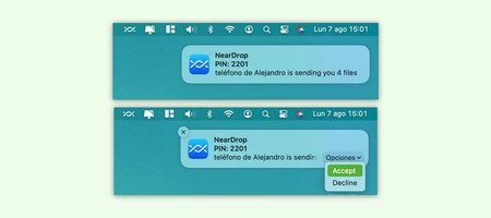 PIN を入力する必要はありません。PIN はセキュリティ手段として表示されるだけです。あなたがしなければならないことは、荷物を受け入れることです。