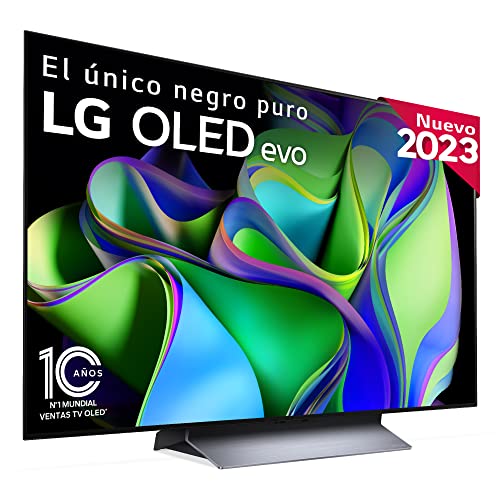 TV OLED 48" - LG OLED48C35LA, OLED 4K, Inteligente α9 4K Gen6, Smart TV, DVB-T2 (H.265)