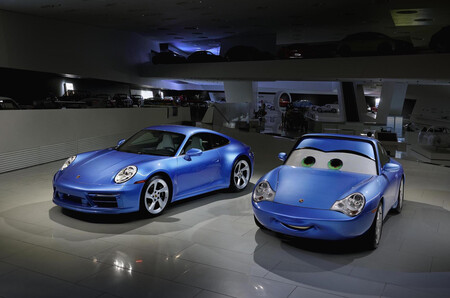 ¡Sally ya es una realidad!: Porsche y Pixar dan vida al personaje de Cars modificando un 911 Carrera GTS