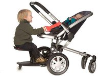 Kid-Sit: asiento para llevar a dos niños en la silla de paseo