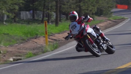 Jamie Robinson también rodó en Pikes Peak