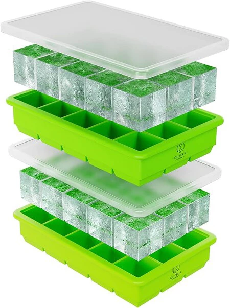 Oliver's Kitchen Cubiteras para Hielo con Tapa