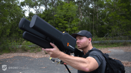 Con es te fusil podrás cazar drones con mucha facilidad