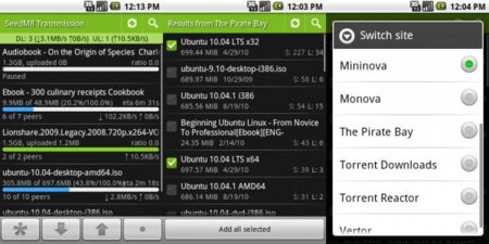 TransDroid, Torrents en tu móvil Android