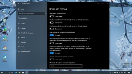 En futuras versiones de Windows podremos personalizar la "Barra de Tareas" desde la configuración del sistema