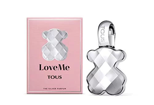 Tous LoveMe The Silver, Eau de Parfum para Mujer, Fragancia Floral Afrutada, 30ml con Vaporizador, 1 unidad
