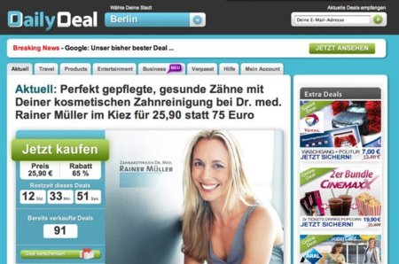 Google compra DailyDeal, clon alemán de Groupon: preparando Google Offers para Europa