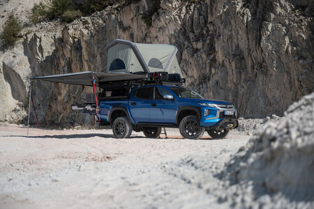 Mitsubishi L200 se pone en modo aventurero gracias a GentleTent