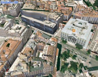 Ciudad en 3D: ahora también Madrid
