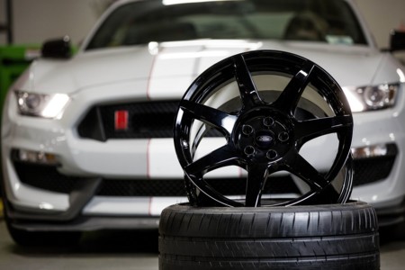 Shelby Gt350r Rines De Fibra De Carbono 3