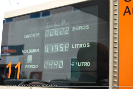 Repostaje de GLP
