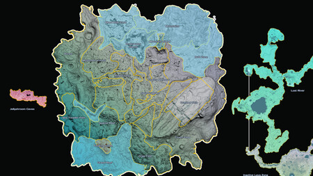 Subnautica Mapa Uranita Resaltada