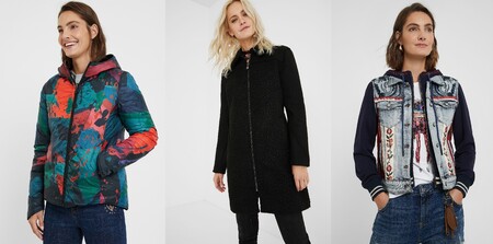 Rebajas de invierno en Desigual, con hasta un 50% de descuento en vestidos, abrigos, jerseys y chaquetas