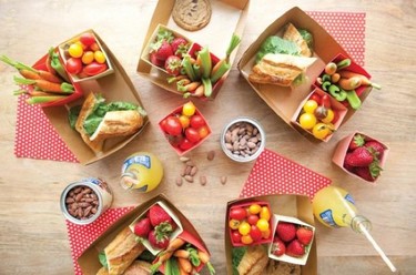 Crea tus propias cajas de picnic con origami