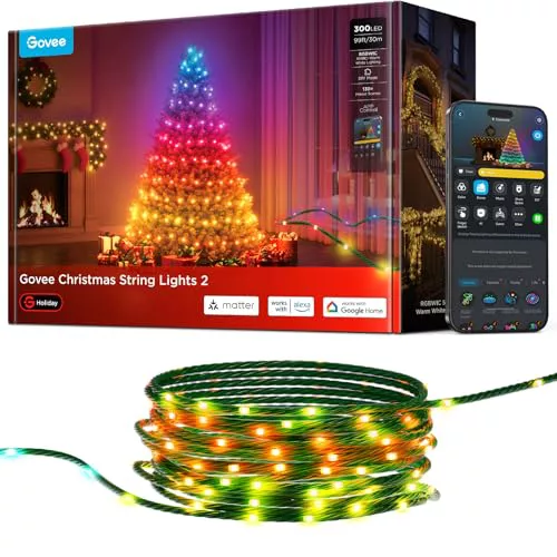 Govee RGBWIC Luces Navideñas 30m