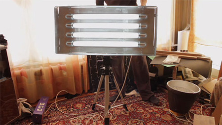 Cómo fabricarse un panel de iluminación con fluorescentes