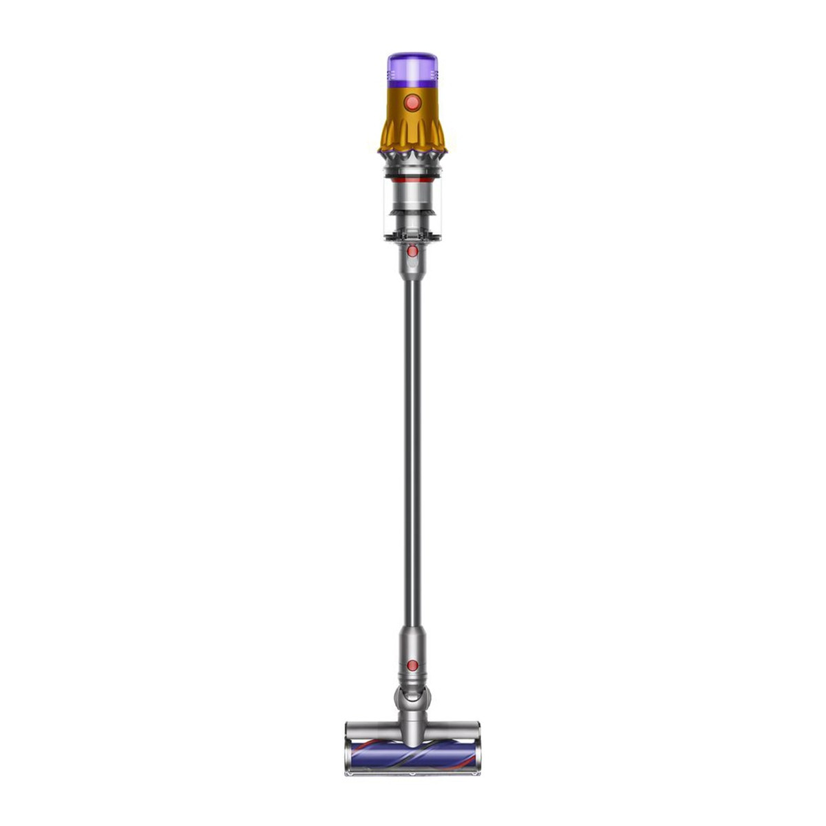 Dyson - Aspirador de escoba recargable Dyson V12 Detect Slim? Absolute Hierro/Níquel.