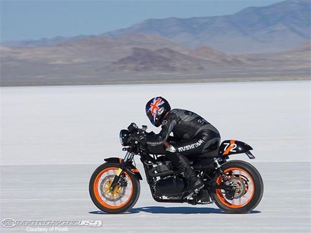 Triumph Bonneville 2009 Alan Cathcart