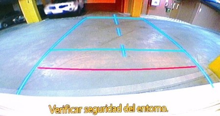 Toyota Yaris SoHo camara trasera