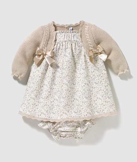 Vestido Flores Dulces Bebe