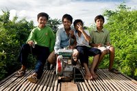 Camboya: El tren de bambú está condenado a desaparecer