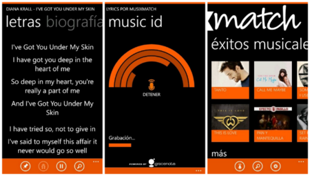 Encuentra las letras de tus canciones con Musixmatch Lyrics para Windows Phone