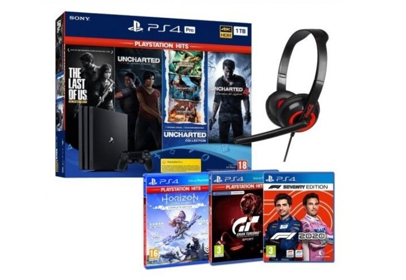 Black Friday 2020 PS4 Pro con 7 juegos en Tuimeilibre por 379 euros