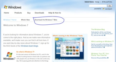 ¿Beta pública de Windows 7 para mediados de enero?