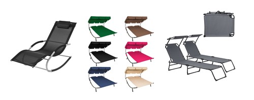 6 Tumbonas para el buen tiempo por menos de 80 euros