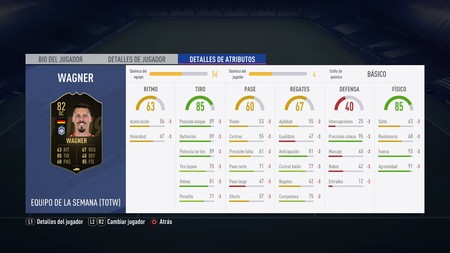 Equipo de la semana 41, 26 de junio - 3 de julio 9 FIFA 19 Totw De Fut Challenge en menús 84