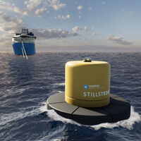 Parece una boya, pero es una electrolinera flotante que quiere abrir el camino a los barcos eléctricos