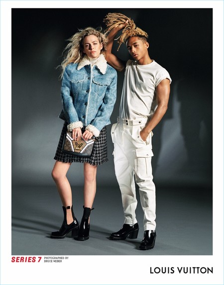 Jaden Smith vuelve a apostar por la estética de género ambigua calzándose unos tacones en la nueva campaña de Louis Vuitton