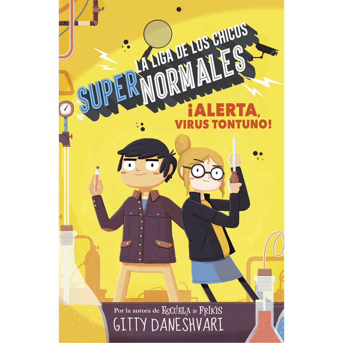 ¡alerta, virus tontuno! (la liga de los chicos súper normales 2) (Tapa dura)