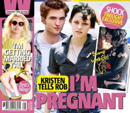 ¿Kristen Stewart embarazada de Robert Pattinson?