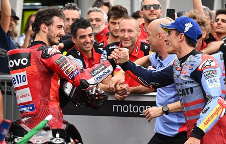Marquez Bagnaia Alemania Motogp 2024