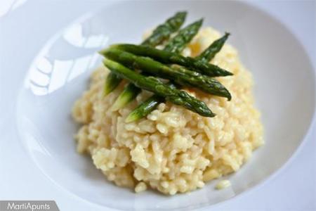 Risotto a la milanesa. Receta