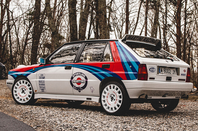 Un Lancia Delta HF Integrale V16 con matrícula de Madrid, a subasta