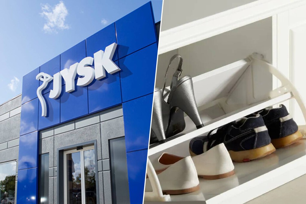 JYSK tiene el zapatero elegante (y fácil de montar) que vas a poder colocar en cualquier habitación sin romper la estética 