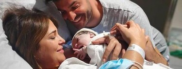 Paula Echevarría comparte una preciosa foto dando el pecho a su bebé recién nacido