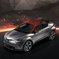 Toyota hace una reinterpretación volcánica y más potente con el C-HR Hy-Power concept