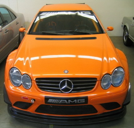 Mercedes CLK DTM AMG naranja