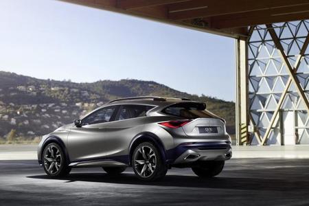 Infiniti QX30 Concept, otra imagen antes de verlo en Ginebra