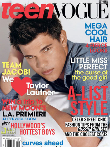 Taylor Lautner tremendo para Teen Vogue