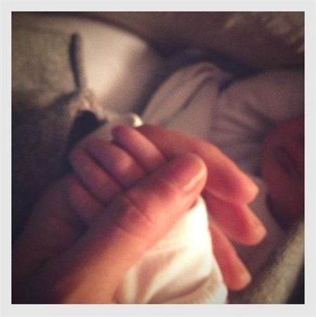 Pero qué mona la primera imagen hija Gisele Büdchen